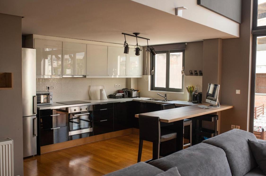 Апартаменты Minimal Brand New Loft Next To Subway Афины Экстерьер фото